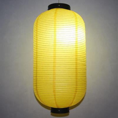 China China Cylinder Shape Japanese Hanging Paper Lanterns for sale