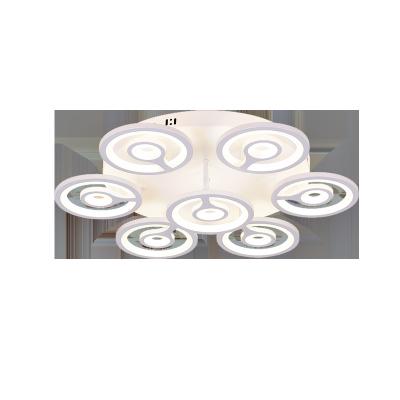 China Modern Acrylic Modern Bedroom Living Room Ceiling Light LED Circular 16 Pendent Light Heads for sale