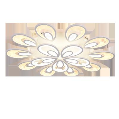 China Modern Modern Pendent Ceiling Light Bedroom Acrylic Living Room LED Lighting 4 8 12 16 Heads for sale