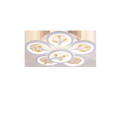 China Modern Modern Pendent Ceiling Light Bedroom Living Room Acrylic Chandelier Lighting 4 8 12 16 Heads for sale