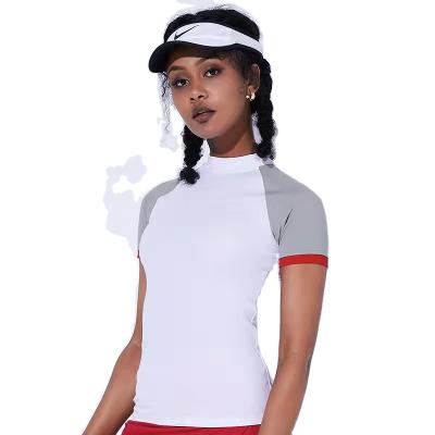 China 2 Piece ACTIVE STRETCH Women's Tennis Skirt Quick-drying Yoga Fitness Short Skirt T-shirt Volleyball Dance Dress for sale