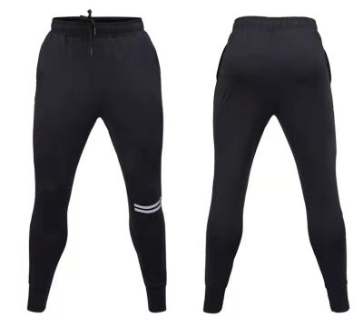 China Antibacterial Athletics Mens Cutout Joggers Cross Active Running Pants Workout Pants Mens Sports Black Medium for sale