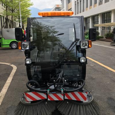 China Wholesale Automatic Road Sweeper Road Sweeper Automatic Road Sweeper Cleanging Machine Gasoline Cleaning Road Sweeper for sale