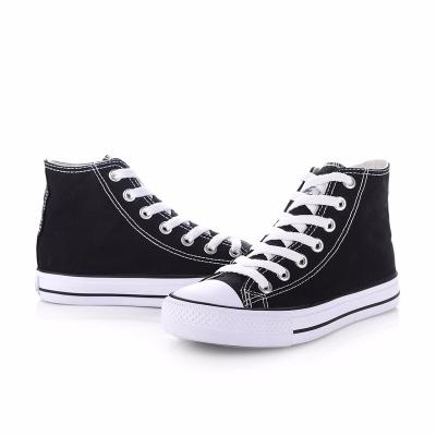 China Casual Fashion Trend Light Weight High Top Men's Casual Canvas Shoes Trendy Sneakers Men's Canvas Shoes for sale