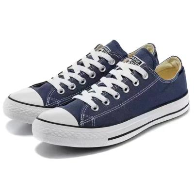 China Fashion trend brand custom canvas sneakers men's and women's fashion unisex classic casual canvas shoes for sale