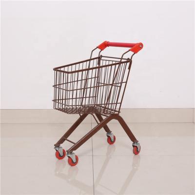 China Unfolding Shunhong Customized Supermarket Kids Shopping Trolley Shopping Trolley Cheap Shopping Trolley for sale