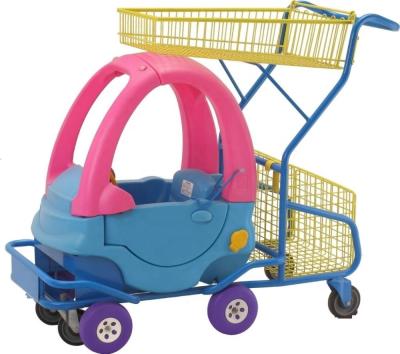 China Unveiling Kids Shopping Cart Kids Supermarket Toy Shopping Trolley for sale