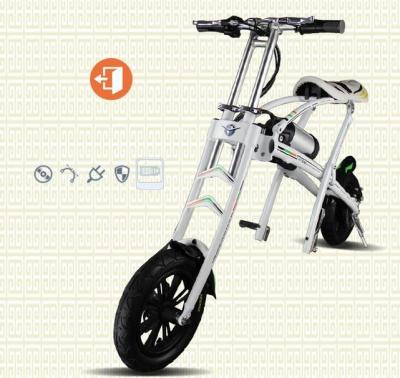 China Motor sin cepillo de alta velocidad 250W que dobla la bicicleta eléctrica, bici eléctrica plegable en venta