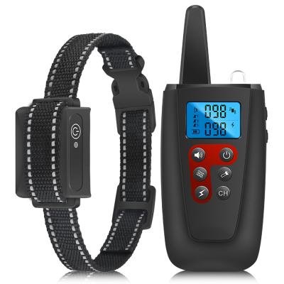 China Amazon Viable Success Dog Shock Training Collar Ip67 Electric Remote Dog Training Collar for sale