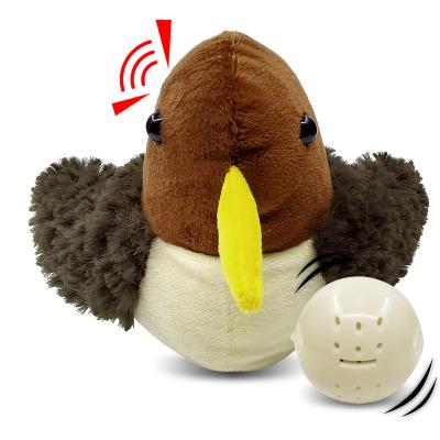 China Viable Bird Toys Parrot Dog Balls With Mouse Sound Interactive Cat Dog Toys Pet Bouncing Ball Thrower Toy for sale