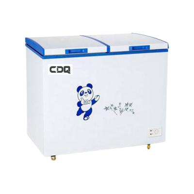 China Hot Commercial Restaurant Kitchen Supermarket Display Fridge Freezer 368L Freezer for sale