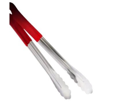 China SUSTAINABLE 304 Stainless Steel Food Clip Kitchen Extended Steak BBQ Bread Tongs for sale