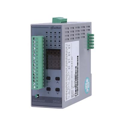 China 24VDC Dual Channels Din Rail PID Temperature Controller With RS485 40*93 for sale