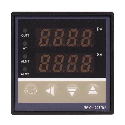 China ssr k 48*48*110 temperature controller 220v rex-c100 for sale