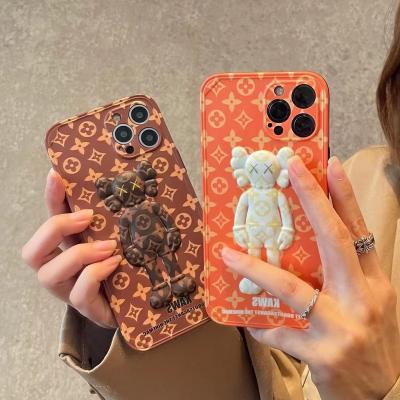 China Fashion Design Fashion Shockproof Cute 3D IMD Shockproof Cartoon Soft Phone Case For iPhone 13 12 11 pro x max 7 8 plus mobile back cover for sale