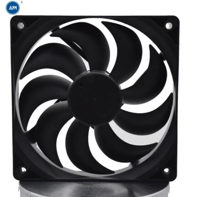 China 2022 Hot Sale 120X120x25mm 12025 Nine Blades Ball Bearing Fan 5V 12V 24V 48V Brushless Cooling DC Fan for sale