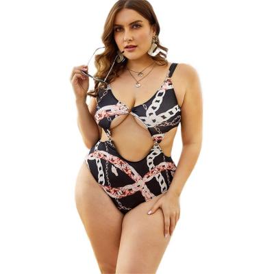 China Sporty Plus Size Plus Size One Piece High Waisted Spa Bikini Beach Swimwear Swimwear for sale