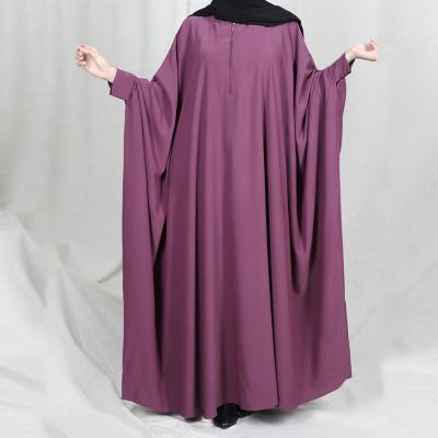 China Polyester wholesale price islamic clothing muslim khimar women plus size dress islamic abaya pray abaya 2 pieces hijab dress prayer women for sale