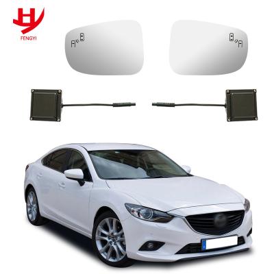 China Protect third lane 24HZbsd lane blind shift and wire helper apply to Mazda 6 cx5 cx9 axela rear view mirror bsm blind spot detection system for sale