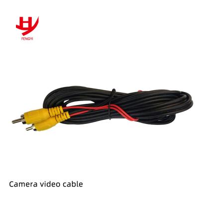 China 6m Auto Car Reversing Rear View Parking Camera Video Cable Car Rear View Trigger Cable Whole Video Extension Cable for sale