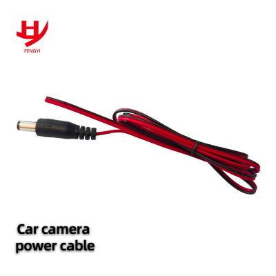 China High Quality Black Red Car PVC And Copper Reversing Camera Power Cable for sale