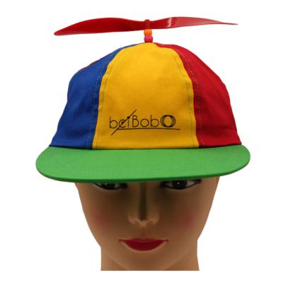 China Wholesale Cheap JOINT JOINT Helicopter Propeller Hat For Promotion Mixed Color Kids Hat for sale