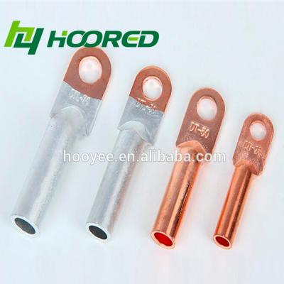 China High Quality Connecting Cable Connector Wire Bimetal Lug Copper And Aluminum DTLD Shoe Size for sale