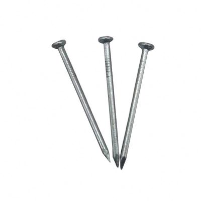 China Flat Best Selling High Quality Premium Material Electro Galvanized Flat Countersunk Head Common Steel Nails for sale