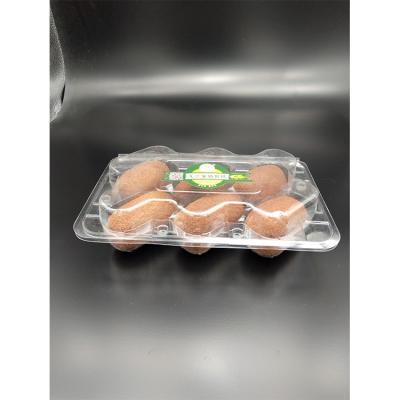 China Who respects the environment; with lid fruit box customization new rectangle kiwi fruit boxes packaging plastic box for sale