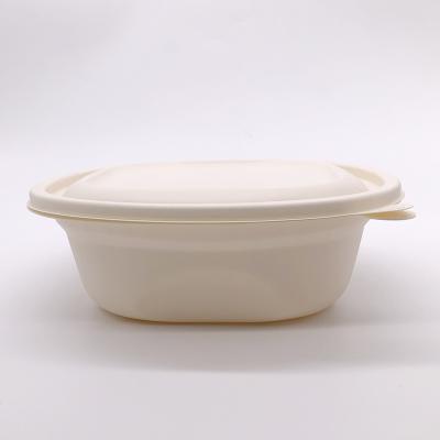 China Biodegradable Wholesale Food Containers Take Out Lunch Bowl Packaging Box for sale