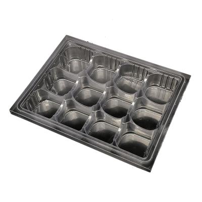 China Eco - Friendly Disposable Customized Disposable Plastic Box For Packaging Wax Melt Plastic Tray for sale