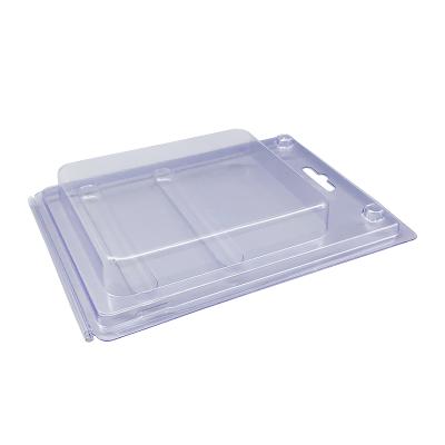 China Obvious ; Wholesale Disposable Clamshell Clear Plastic Display Package Toy Car Protector Case Package Blister Hanging Box for sale