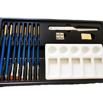 China Eco - Friendly Pen Disposable Plastic Vacuum Formed Pencil Blister Tray for sale