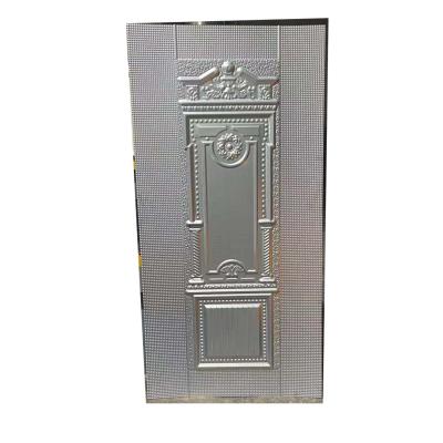 China Decorationg Galvanized Cold Rolled Coil Stamp Embossed Door Skin Plates for sale