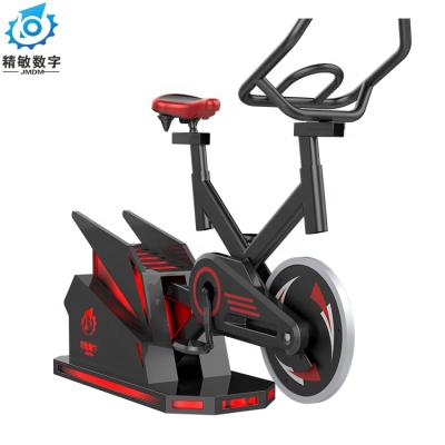 China Mall Amusement Park Controller 9D VR Vivid Cycling Simulator / With Racing Games for sale