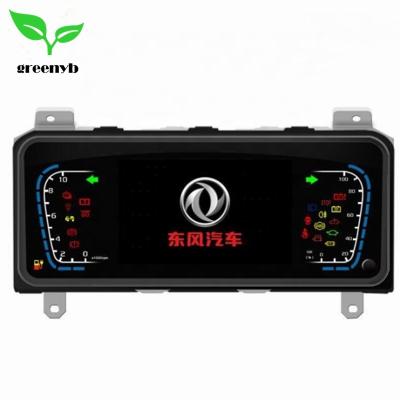 China Auto meter battery car golf truck instrument cluster EV tachometer for electric bus and truck E740 TFT display for sale