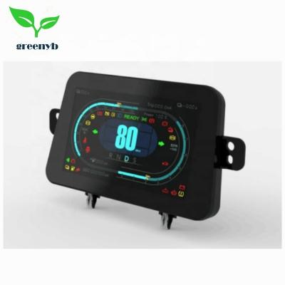 China E650 7 inch TFT screen display electric vehicle dashboard CAN TRANSPORT communication for electric car auto parts 24.1-3.83-13.8cm for sale