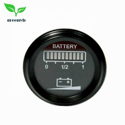 China Wholesales Price Cheap 908R 2-72V Digital Electricity Display Instrument Electricity Meter For Car Diameter 5.5cm for sale