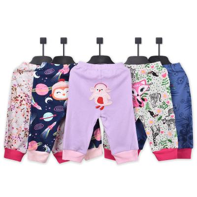 China 100% Cotton Redkite Factory Cotton Spring Autumn Baby Trousers 100% Lot Pants Warm Baby Pants for sale