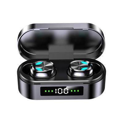 China 2022 New Arrival S10 TWS Headset Digital Display LED Digital Display In-Ear Mini Wireless Headset LED Touch Control Earbuds For IOS For Android for sale