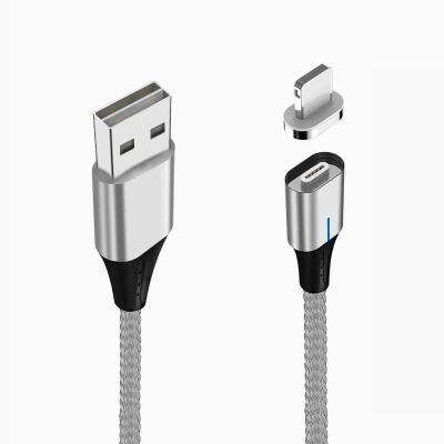 China USB Magnetic Charging Cable For iPhone For Apple USB Cable For iPhone XS Max XR X 8 7 6 Charger Magnetic Charging Data Cable for sale