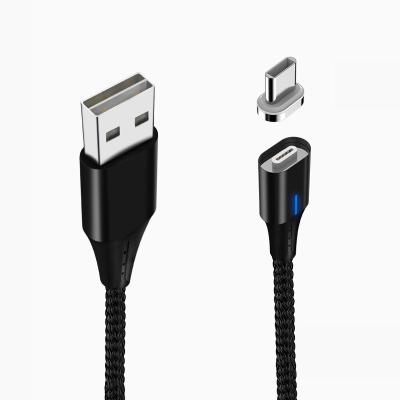 China High Quality Magnetic USB Type-C Charging Cable 3A Magnetic Type-C Long Cables USB Date Phone Charging Cable for sale