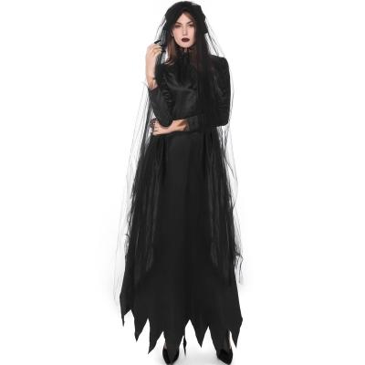 China Female Vampire Angel Queen Polyester Cosplay Halloween Costume Costume With Tiara for sale