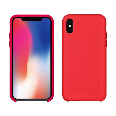 China Liquid Silicone Case Protector Cover Silicone Case Fit for Apple iPhone X 8 7 Plus XR XS Max, for iphone case silicone for sale