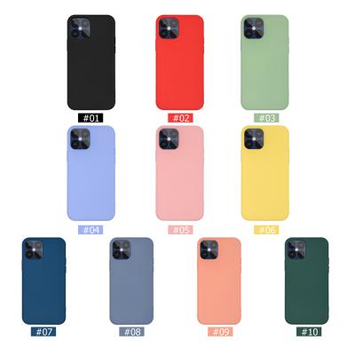 China Liquid Protector Cover Silicone Case For iPhone 12 12Pro 12Max, Slim Soft Cover For iPhone 12 Pro Max Case, For iphone 12 Silicone Case for sale