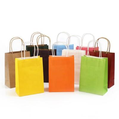 China Professional Recycled Materials Manufacturer Customized Color Reusable Wine Bag Kraft Paper Bag for sale