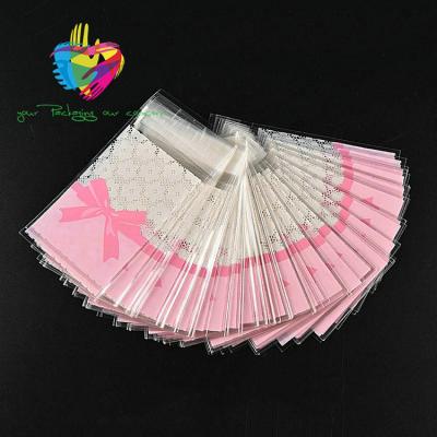 China Yiwu Disposable Cookie Packing Clear Plastic Bag Self Adhesive for sale