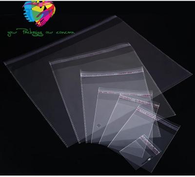 China Disposable Self Adhesive Seal Plastic Bag Biodegradable Clear Plastic Bags for sale