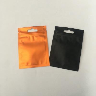 China Disposable Custom Printed Resealable Mylar Ziplock Bags / Mini Aluminum Foil Ziplock Bag for sale