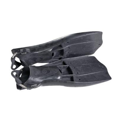 중국 Professional And Technical Divers Black Long Jet Fins For Tec Diving 판매용